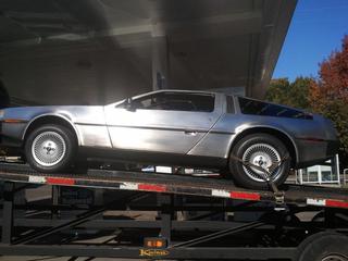 On the back of the truck.